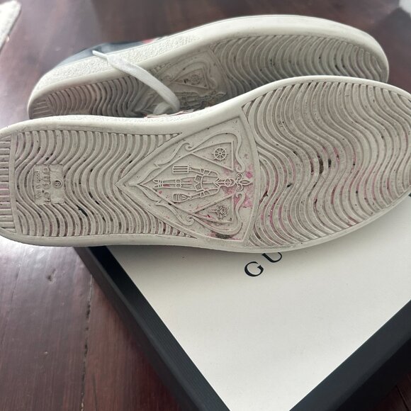 Gucci New Ace Snake Sneakers - Men's size 8 - Picture 3 of 6